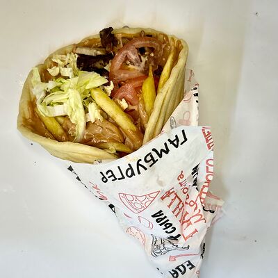 Гирос куриный в Печь Мангал по цене 299 ₽