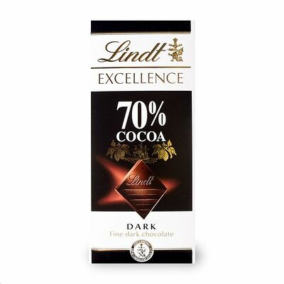 Шоколад Lindt Экселланс 70% какао в Азбука Вкуса Экспресс Меню по цене 250 ₽