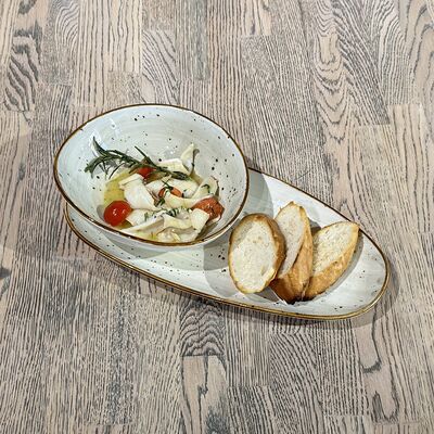 Кальмар в розмариновой эмульсии в Сквер по цене 570 ₽