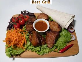 Шашлык из cвинoй шейки в BEST GRILL по цене 500 ₽