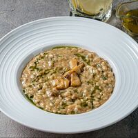 Ризотто с белыми грибами в Rombus cafe