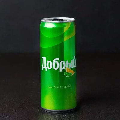 Добрый лимон лайм 330 мл в DARK SIDE шаурма & гриль по цене 200 ₽