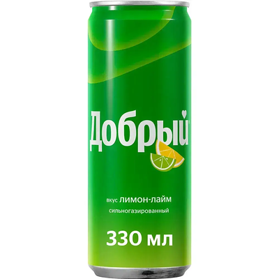 Лимонад Добрый лимон-лайм в У бабули по цене 90 ₽