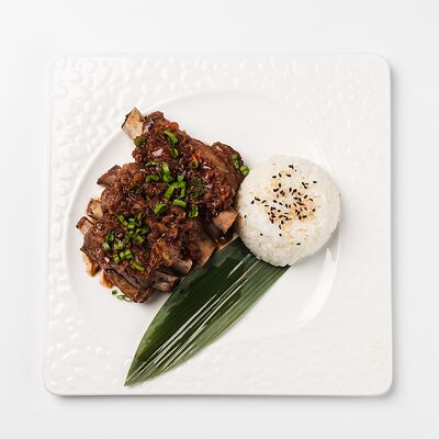 Свиные ребра в малазийском стилев Омулевочная по цене 650 ₽