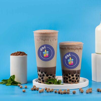 Мятный шоколад с тапиокой L в Double bubble tea по цене 485 ₽