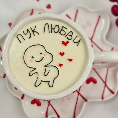 Торт в кружке для любимых в Кондитерский дом Медовый по цене 2950 ₽