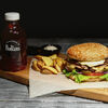 Логотип кафе The Burgers