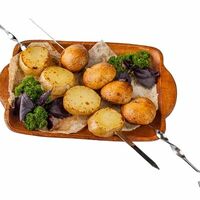 Картофель на углях в Пацха Пшапский двор