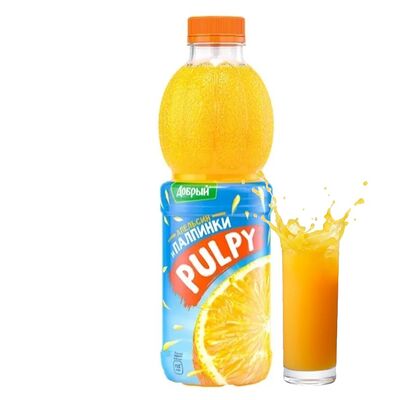 Pulpy Апельсин и палпинки в Мясо на углях по цене 180 ₽