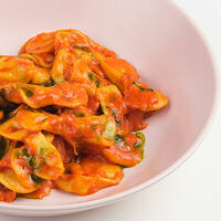 Фарфалле с крабом в Трай