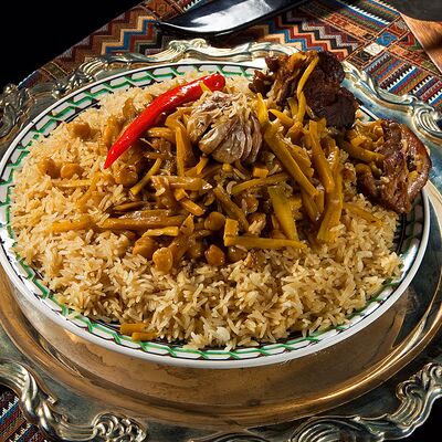 Плов Оши-Самарканд в Золотая Бухара по цене 620 ₽