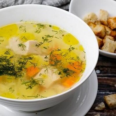 Бульон куриный в DM Cafe по цене 158 ₽