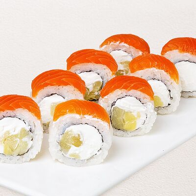 Ролл Филадельфия с ананасом в Суши Wok по цене 569 ₽