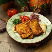 Шашлык из курицы в Кафе kish mish