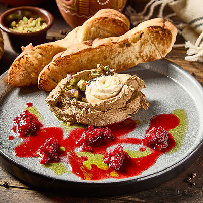 Паштет из куриной печени в PRO.Хинкали by Novikov по цене 590 ₽