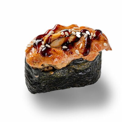 Гункан с Мидиями в Некруглая пицца и роллы по цене 165 ₽