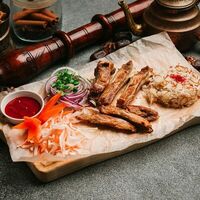 Шашлык из бараньих ребрышек в Реал