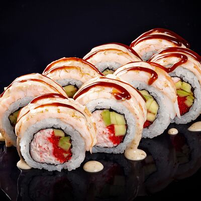 Тигровый дракон в Space sushi по цене 1200 ₽