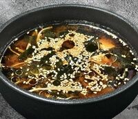 Суп Мисо в Хочу Краба Суши Маркет