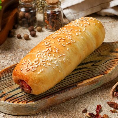 Сосиска в тесте запеченная в Чашма по цене 110 ₽