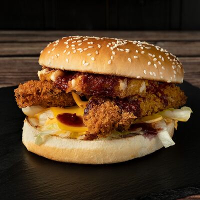 Бургер Чикен-чиз в Римские пиццы по цене 650 ₽