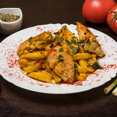 Жаркое из курицы в У березки по цене 360 ₽