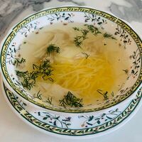 Суп Куриный с лапшой в Поляна