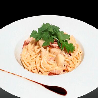 Паста с беконом и грушей в Пусан по цене 550 ₽