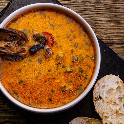 Итальянский суп из морепродуктов в HEDONIST по цене 31 р.