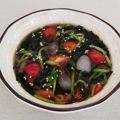 Окрошка по-корейски в Марсель кафе-кондитерская по цене 420 ₽