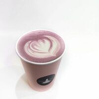 Розовая матча в Bubble Dzen