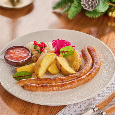 Колбаски острые с индейкой в Гопак по цене 850 ₽