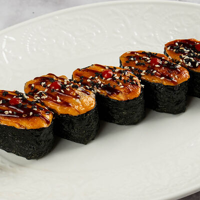 Сет Острый запеченный гункан в Bona по цене 1200 ₽