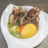 Суп Бухлер с бараниной в Юрта