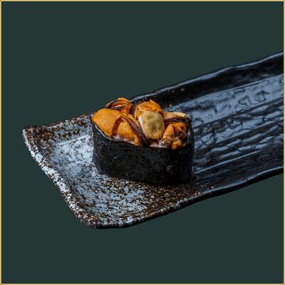 Суши Мидии в Happy Fish Premium по цене 114 ₽