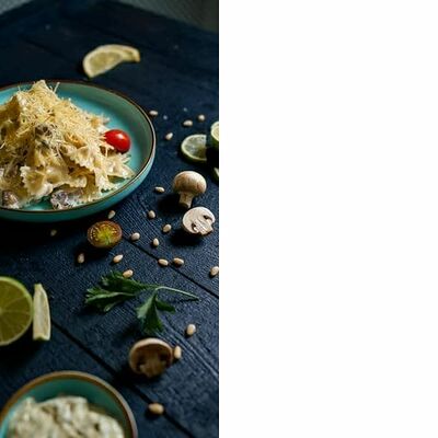 Фарфалле с грибами в сливочном соусе в Da Vinci Coffee по цене 2800 ₸