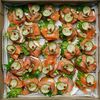 Моно-сет из брускетт Красная рыба в Hotkitchen по цене 6250