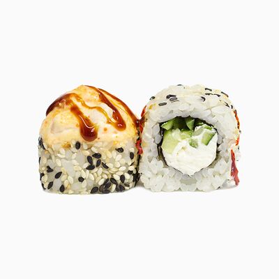 Запеченный ролл Якудзав РоллБери по цене 668 ₽
