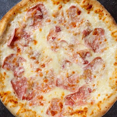 Пицца карбонара в Макароны по цене 770 ₽