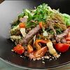 Теплый салат со свиной вырезки в Ра пата Грузинская Кухня по цене 910