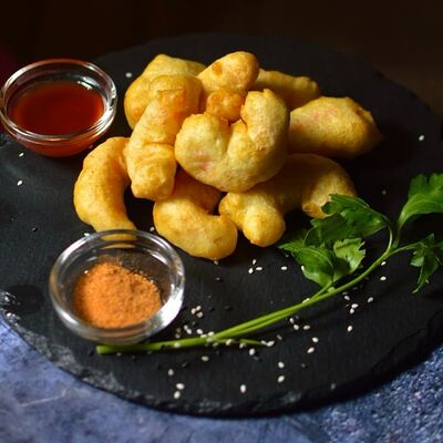 Хрустящие королевские креветки в Go-Boo по цене 639 ₽