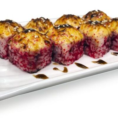 Запеченный ролл Эби курими в MrSushi по цене 639 ₽