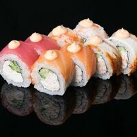 Ролл 4 рыбы в Sushi №1