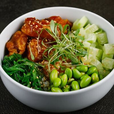 Поке с абрикосовым цыпленкомв Пхипхи по цене 450 ₽