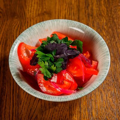 Помидоры с луком в Вах!Хинкали по цене 350 ₽