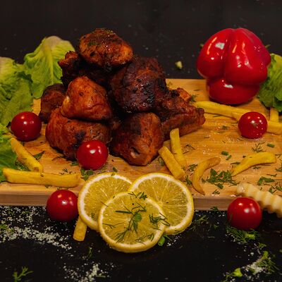 Шашлык из cвинoй шеи в Шашлычный Мир по цене 500 ₽