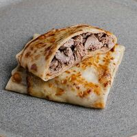 Блин с куриной печенью в сметане в БлиновЪ