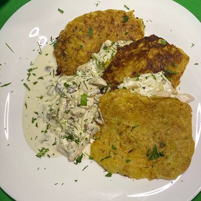 Драники со свининой в Pitstop по цене 530 ₽