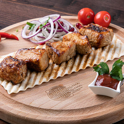 Шашлык из свиной шеи в Шашлык-Машлык по цене 562 ₽