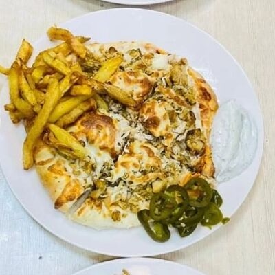 Мини-пицца в Кафе микс по цене 370 ₽